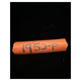 Roll of 1952 wheat pennies