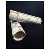 2 Roll of 2005 Westwood Journey nickels