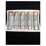 Five rolls of uncirculated 2005 Westwood Journey