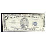 1953-A $5 silver certificate