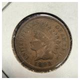 1892 Indian head penny
