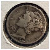 1944-S Silver Mercury Dime