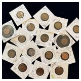 Miscellaneous US coins wheat pennies