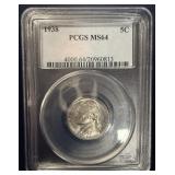 1938 Jefferson nickel MS 64 PCGS