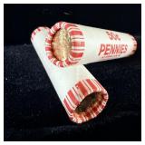 2 uncirculated roles 2024-D Lincoln pennies