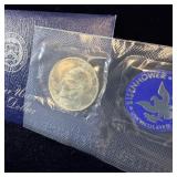 Uncirculated 1972-S silver Eisenhower dollar