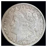 1888-O Silver Morgan dollar F