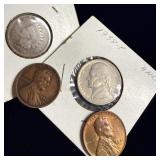 Uncirculated 1938 nickel uncirculated 1941-S