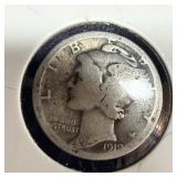 1919-S Silver Mercury Dime