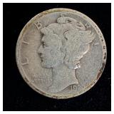 1920-D Silver Mercury Dime