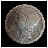 1920-S Silver Mercury Dime