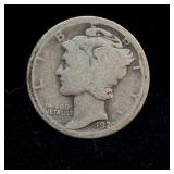 1920 Silver Mercury Dime