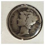 1926 Silver Mercury Dime