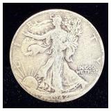 1942 Silver Walking Liberty Half Dollar