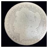 1880-CC silver Morgan dollar