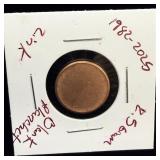 2.5 g blank zinc planchet