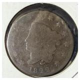 1822 US large cent