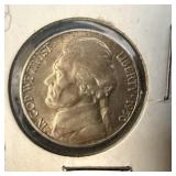 Uncirculated 1950-D Jefferson nickel