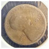 1912-D wheat penny