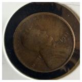 1911-D wheat penny