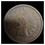 1909 Indian head penny VF