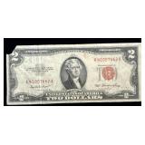 1953 $2 Red Seal Bank Note