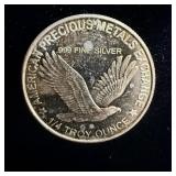 1/4 ounce fine silver American precious medals