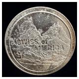 Vintage Swiss of America 1 ounce silver round
