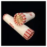2 rolls of uncirculated 2004 Lincoln Pennieï¿½s