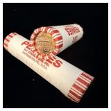 2 rolls of uncirculated 2004 Lincoln Pennieï¿½s
