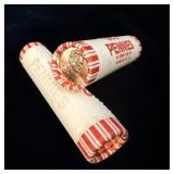 2 rolls of uncirculated 2004 Lincoln Pennieï¿½s