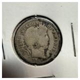 1914-D Silver Barber Dime