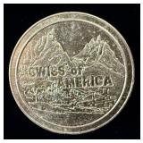 1 Oz Draper Mint Swiss of America Type 3 Obverse