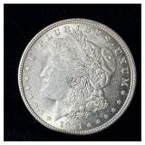 Uncirculated 1921 silver Morgan dollar