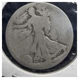 1919-D Silver Walking Liberty Half Dollar