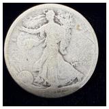 1917-S Silver Walking Liberty Half Dollar