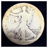 1916-S OBV mint Silver Walking Liberty Half