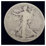 1918-D Silver Walking Liberty Half Dollar