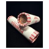 2 Rolls of uncirculated 2024-D Pennieï¿½s