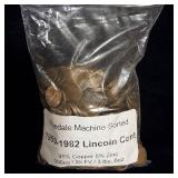 500 machine sorted 1959-1982 copper Lincoln