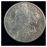 Beautiful 1878-S silver Morgan dollar MS w/