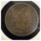 1890 Indian head penny VG