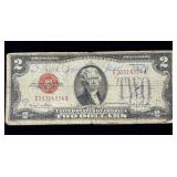 1928-G $2 red seal bank note
