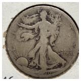 1920-S Silver walking liberty half dollar