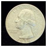 1956 Silver Washington Quarter