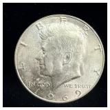 1969-D Silver Kennedy Half Dollar