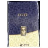 5 Half Gram IGR Gold bar 999.9 Fine