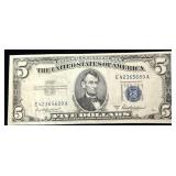 1953-S $5 Silver Certificate
