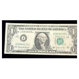 1963-B $1 BARR Note