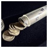Roll of buffalo nickels